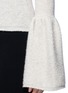 Detail View - Click To Enlarge - CO - Bell cuff cashmere bouclé sweater