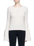 Main View - Click To Enlarge - CO - Bell cuff cashmere bouclé sweater