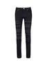 Main View - Click To Enlarge - ALEXANDER MCQUEEN - Slim fit slashed jeans