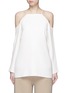 Main View - Click To Enlarge - THE ROW - 'Krauss' cold shoulder top