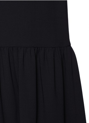 Detail View - Click To Enlarge - THE ROW - 'Rinnah' stretch virgin wool skirt