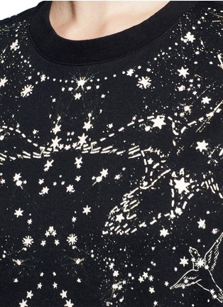 Detail View - Click To Enlarge - GIVENCHY - Constellation print cotton T-shirt