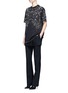 Figure View - Click To Enlarge - GIVENCHY - Constellation print cotton T-shirt