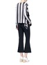 Figure View - Click To Enlarge - STELLA MCCARTNEY - Stripe silk cashmere-wool combo sweater