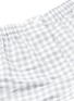 Detail View - Click To Enlarge - ARAKS - 'Tia' gingham check organic cotton boxer shorts