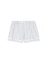 Main View - Click To Enlarge - ARAKS - 'Tia' gingham check organic cotton boxer shorts