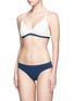 Figure View - Click To Enlarge - FLAGPOLE SWIM - 'Casey' cutout back triangle bikini set