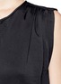 Detail View - Click To Enlarge - ISABEL MARANT ÉTOILE - 'Hervey' pleated drawstring sleeveless top