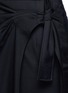 Detail View - Click To Enlarge - ISABEL MARANT ÉTOILE - 'Natacha' tie side virgin wool wrap skirt