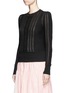 Front View - Click To Enlarge - ISABEL MARANT ÉTOILE - 'Kalyn' cotton-wool cable knit sweater