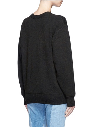 Back View - Click To Enlarge - ISABEL MARANT ÉTOILE - 'Benton' cotton-wool sweater