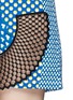 Detail View - Click To Enlarge - STELLA MCCARTNEY - Mix mesh detail asymmetric dress