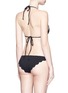 Back View - Click To Enlarge - MARYSIA - 'Broadway' scalloped edge bikini bottoms