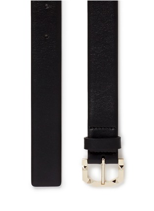 Detail View - Click To Enlarge - VALENTINO GARAVANI - 'Rockstud' buckle leather belt