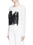 Front View - Click To Enlarge - OPENING CEREMONY - 'Komondor' fringe Merino wool knit sweater