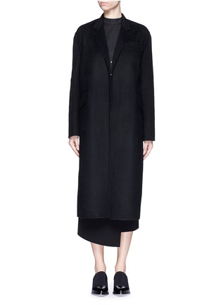 Main View - Click To Enlarge - ALEXANDER WANG - Felted wool blend coat