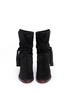 Figure View - Click To Enlarge - CHLOÉ - Tassel strap suede ankle boots