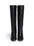 Figure View - Click To Enlarge - CHLOÉ - Leather knee high boots