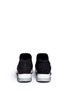 Back View - Click To Enlarge - ASH - 'Lunare' crystal embellished neoprene sneakers