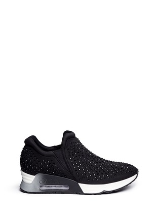 Main View - Click To Enlarge - ASH - 'Lunare' crystal embellished neoprene sneakers