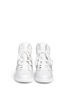 Figure View - Click To Enlarge - ASH - 'Clash' high top leather wedge sneakers