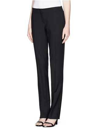 Front View - Click To Enlarge - THEORY - 'Daviry' twill flare pants