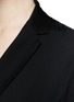 Detail View - Click To Enlarge - THEORY - 'Ilori' drape front silk blouse