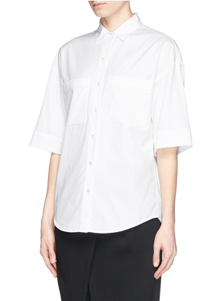 Front View - Click To Enlarge - THEORY - 'Lifonita' cotton poplin shirt