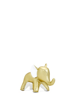 Main View - Click To Enlarge - ZUNY - Limited Edition golden elephant Abbey paperweight
