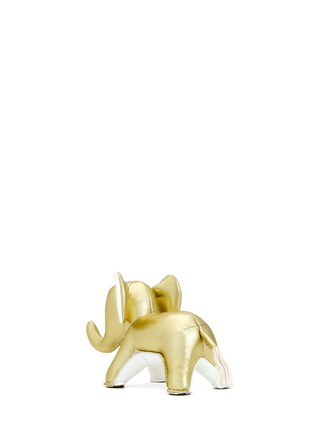 Figure View - Click To Enlarge - ZUNY - Limited Edition golden elephant Abbey paperweight