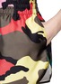 Detail View - Click To Enlarge - VALENTINO GARAVANI - 'Camupsychedelic' silk running shorts