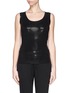 Main View - Click To Enlarge - ST. JOHN - Micro check sequin tank top