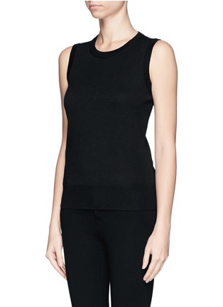 Front View - Click To Enlarge - ST. JOHN - Wool knit sleeveless top