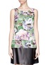 Main View - Click To Enlarge - ST. JOHN - Floral print charmeuse tank top