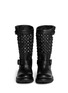 Figure View - Click To Enlarge - ASH - 'Tokyo' stud leather biker boots
