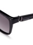 Detail View - Click To Enlarge - VALENTINO GARAVANI - Rockstud square-frame sunglasses