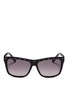 Main View - Click To Enlarge - VALENTINO GARAVANI - Rockstud square-frame sunglasses