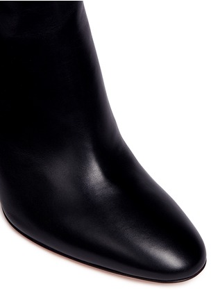 Detail View - Click To Enlarge - GIANVITO ROSSI - 'Savoie 85' military button leather boots
