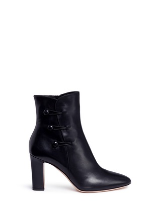Main View - Click To Enlarge - GIANVITO ROSSI - 'Savoie 85' military button leather boots
