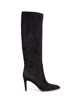 Main View - Click To Enlarge - GIANVITO ROSSI - 'Dana' knee high suede boots
