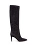 Main View - Click To Enlarge - GIANVITO ROSSI - 'Dana' knee high suede boots