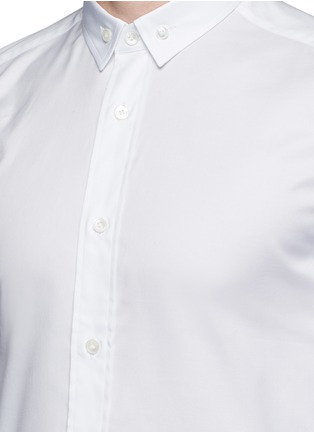 Detail View - Click To Enlarge - PORTS 1961 - Button down collar cotton poplin shirt