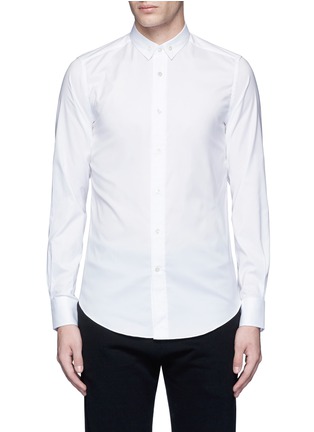 Main View - Click To Enlarge - PORTS 1961 - Button down collar cotton poplin shirt