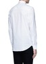 Back View - Click To Enlarge - PORTS 1961 - Half placket cotton poplin shirt