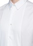 Detail View - Click To Enlarge - PORTS 1961 - Bib front short sleeve cotton shirt