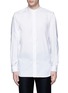 Main View - Click To Enlarge - PORTS 1961 - Banded collar cotton poplin shirt
