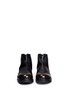 Front View - Click To Enlarge - MARSÈLL - 'Zucca' burnished leather ankle boots