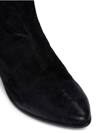 Detail View - Click To Enlarge - MARSÈLL - 'Mick Jagger' pointed toe leather ankle boots