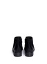 Back View - Click To Enlarge - MARSÈLL - 'Mick Jagger' pointed toe leather ankle boots