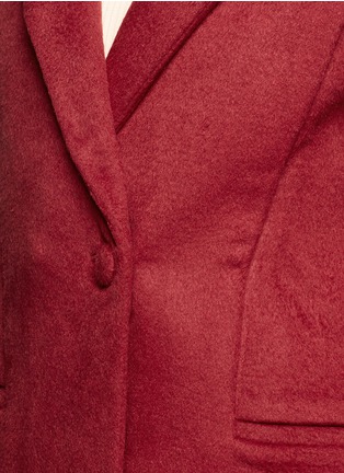 Detail View - Click To Enlarge - C/MEO COLLECTIVE - 'Better Off' felted wool blend coat